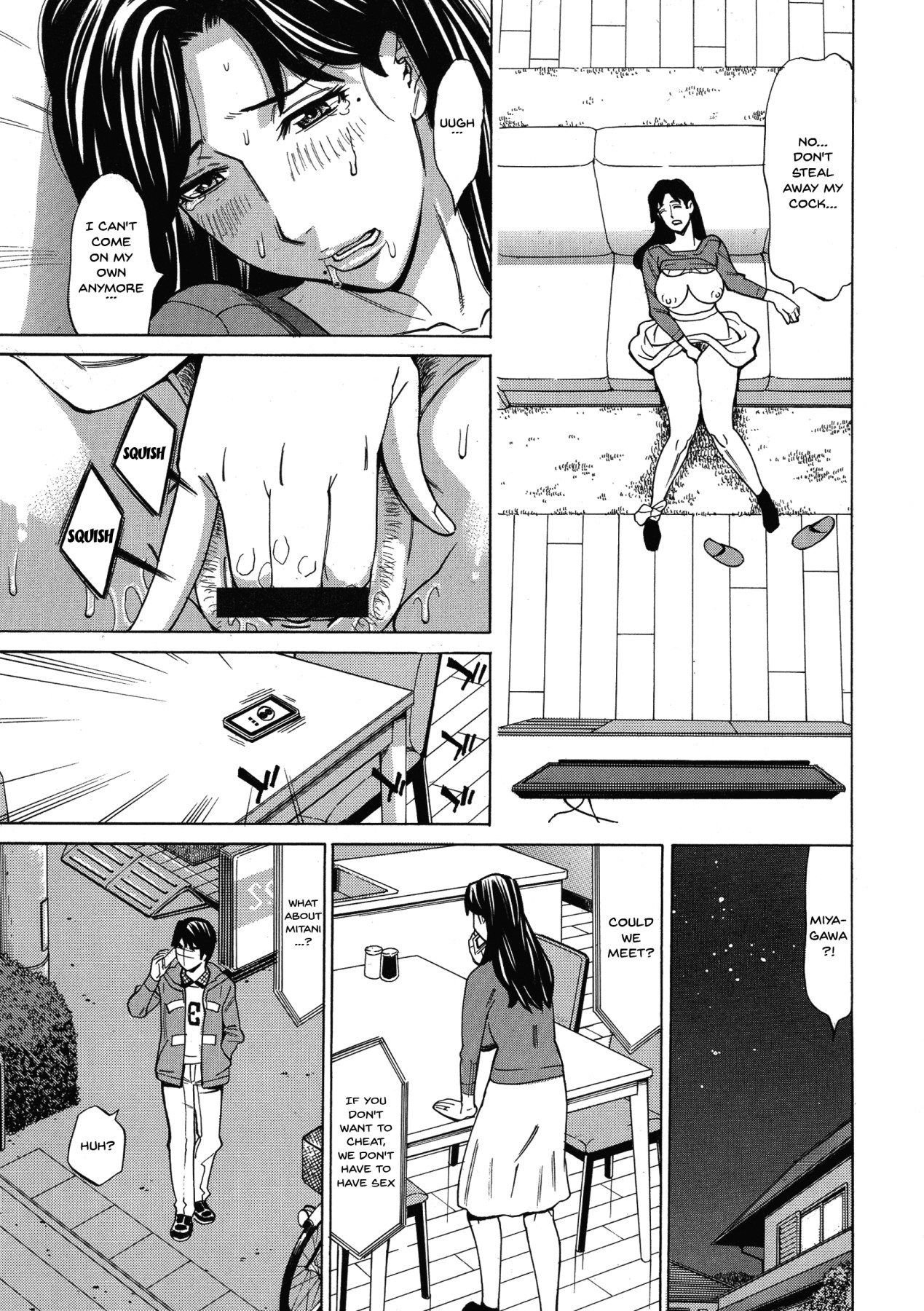 Hentai Manga Comic-A Housewife's Love Fireworks ~To Think My First Affair Would Be a 3-Way~-Chapter 5-18